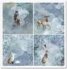 Scrapbooking papers SLS-019 ''Christmas in blue''---- DISCOUNTED PRODUCT